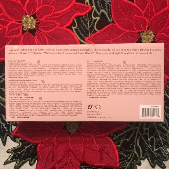 Brand New Wander Beauty Bright On Time 4-Piece Mini-Taskers Skincare Gift Set - Picture 10 of 13